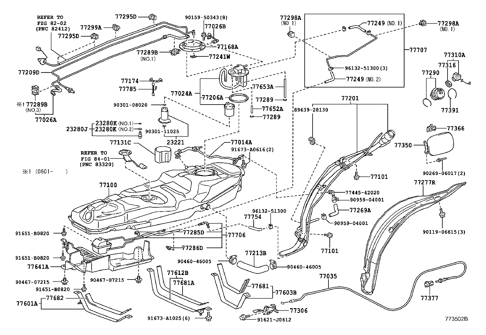 Fuel Tank & Tube
