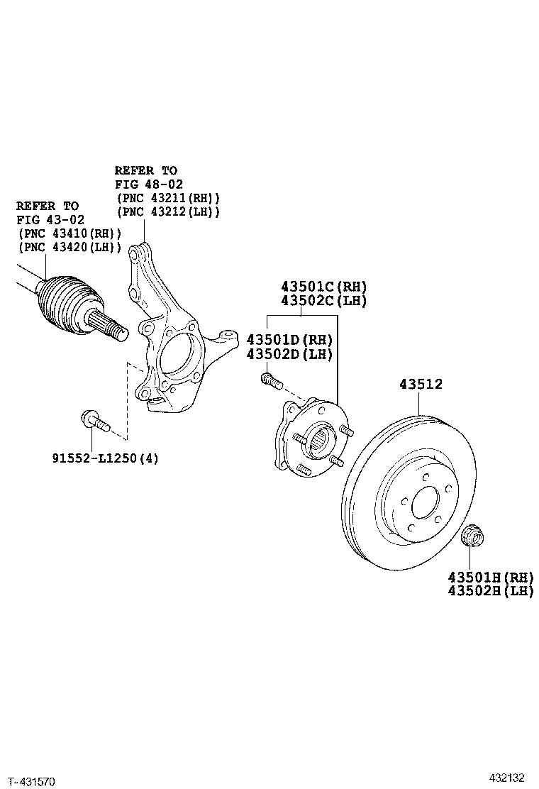 Front Axle Hub
