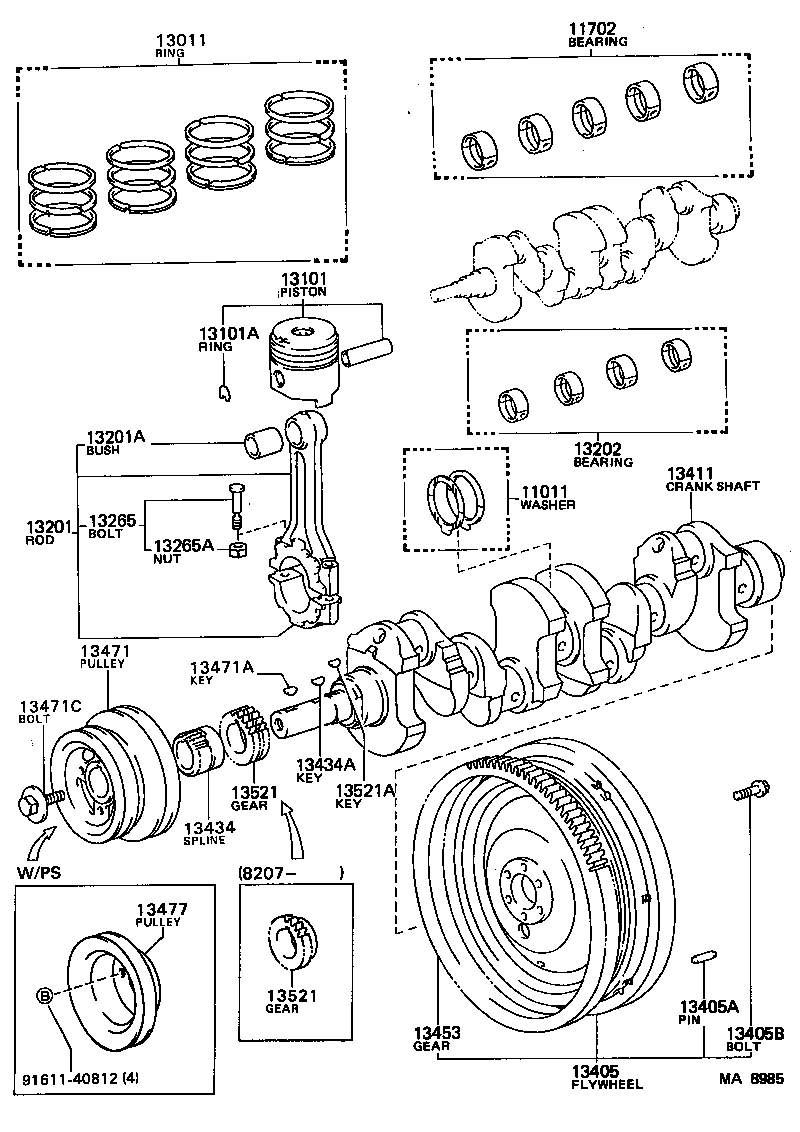 Crankshaft & Piston