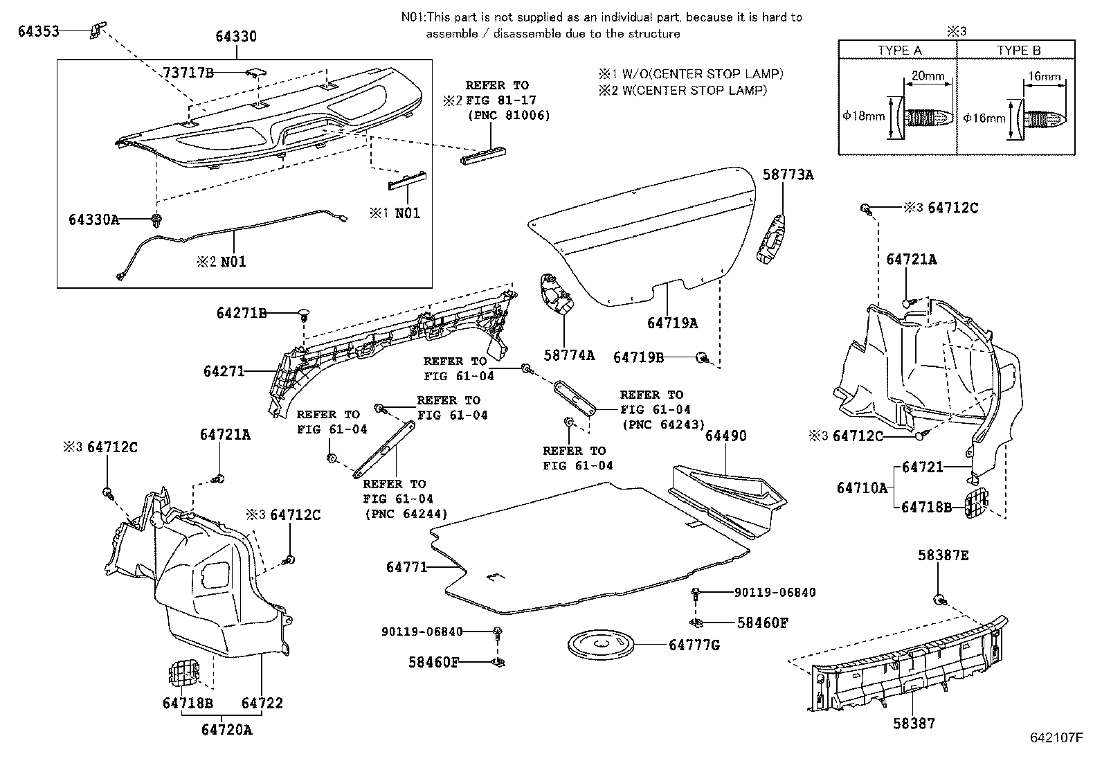 Package Tray Panel & Luggage Compartment Mat