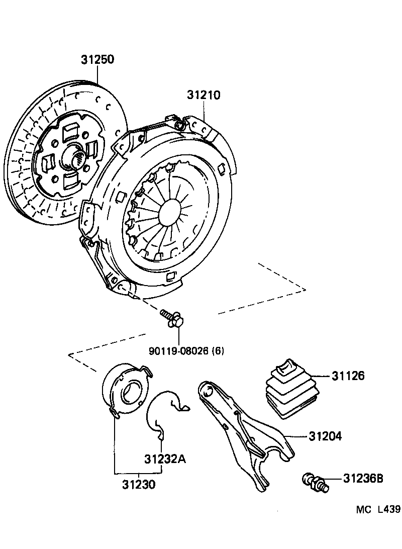 Clutch & Release Fork