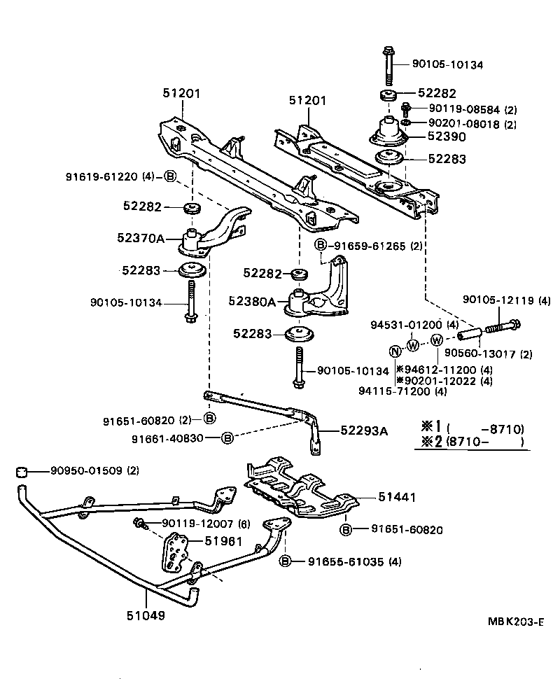 Suspension Crossmember & Under Cover