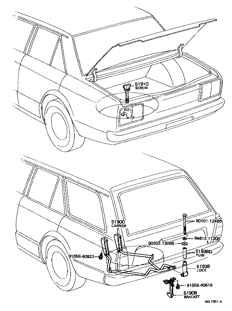 Spare Wheel Carrier