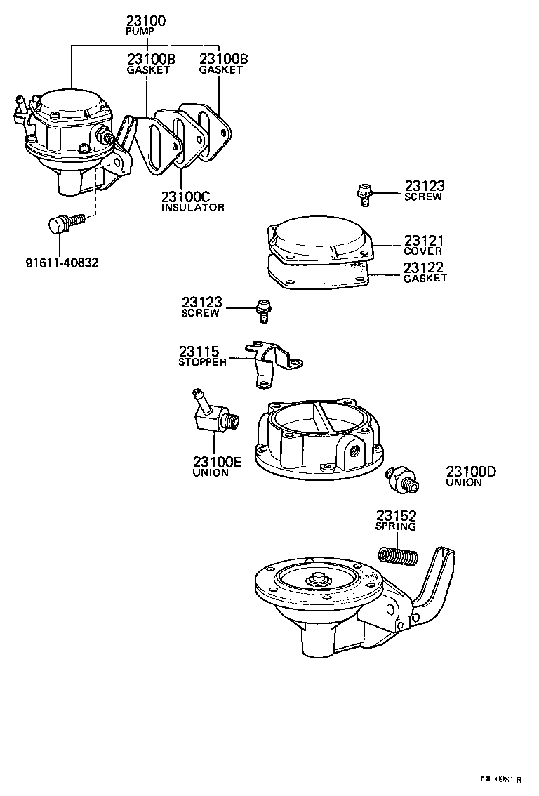 Fuel Pump & Pipe