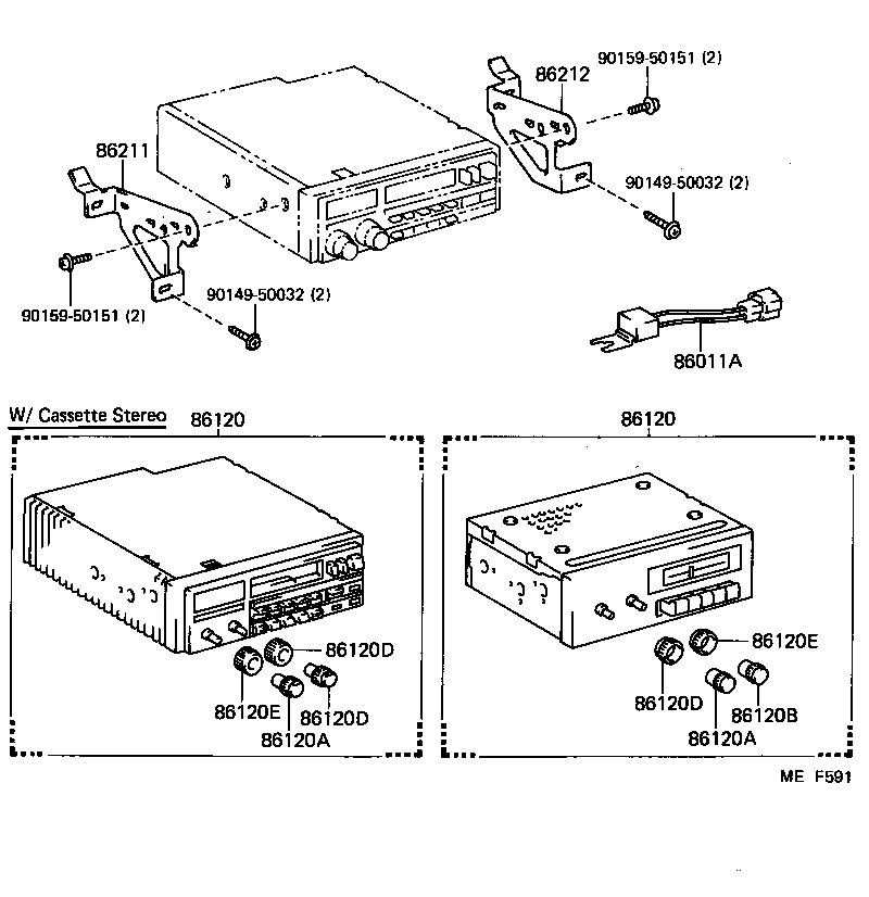 Radio Receiver & Amplifier & Condenser