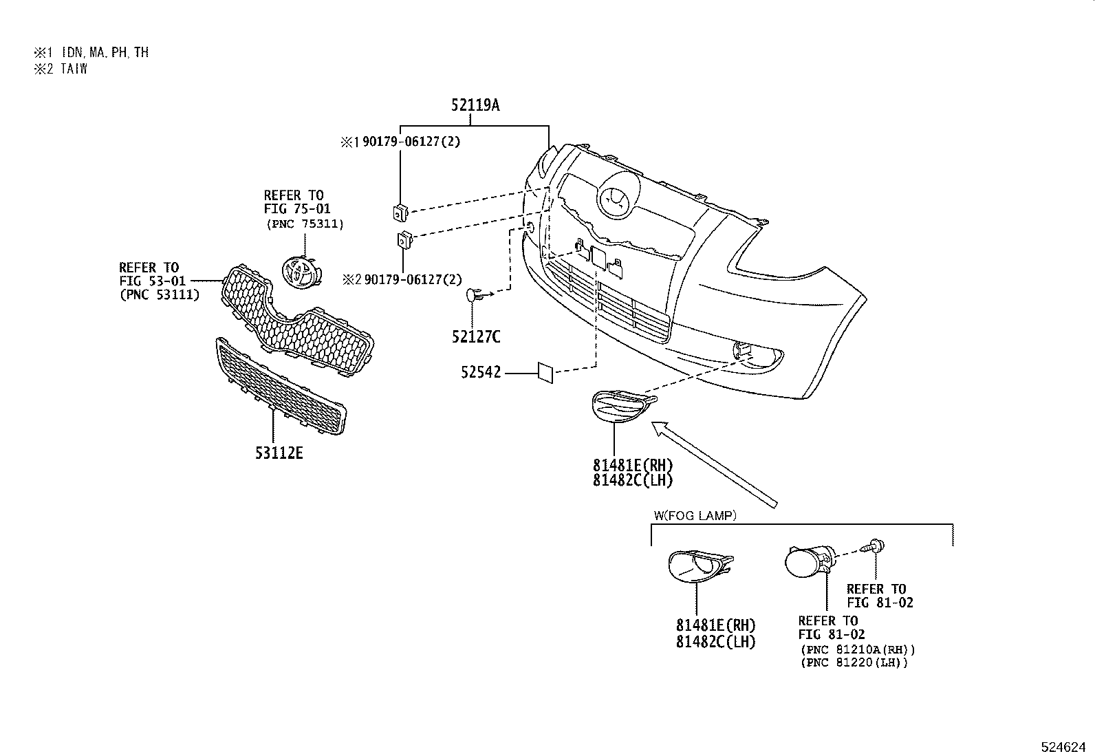 Front Bumper Bumper Stay