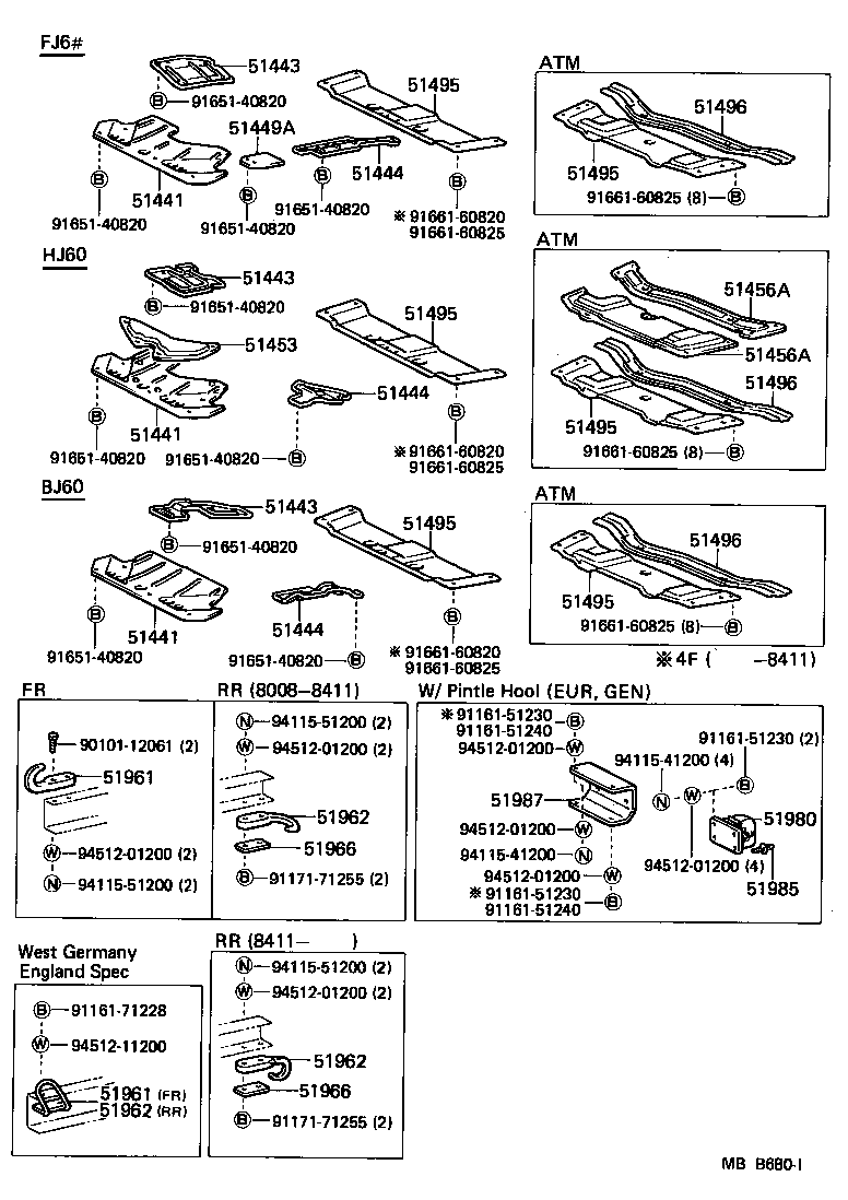 Suspension Crossmember & Under Cover