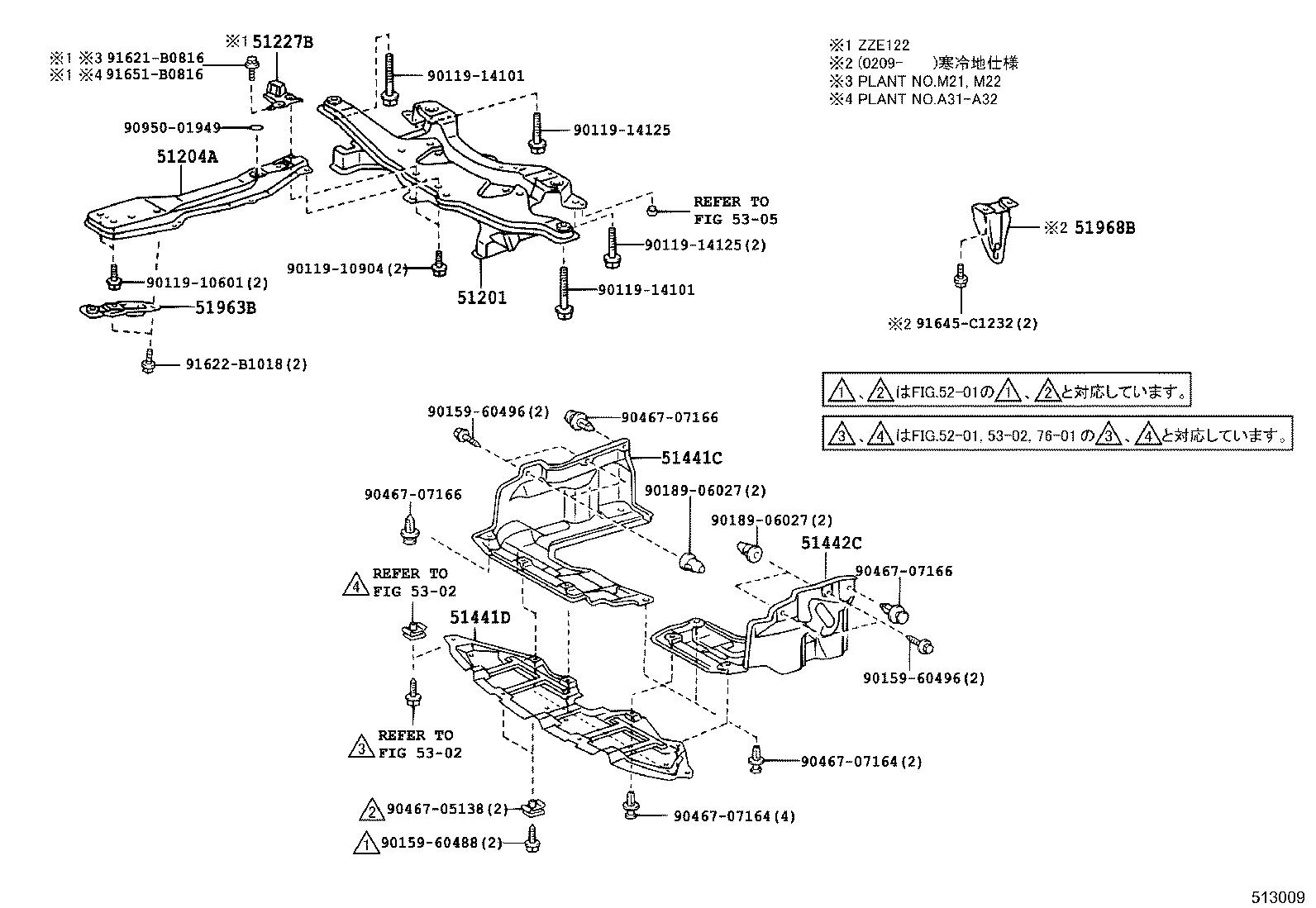 Suspension Crossmember & Under Cover