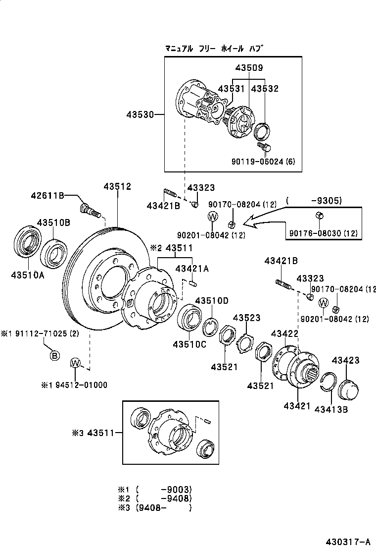 Front Axle Hub