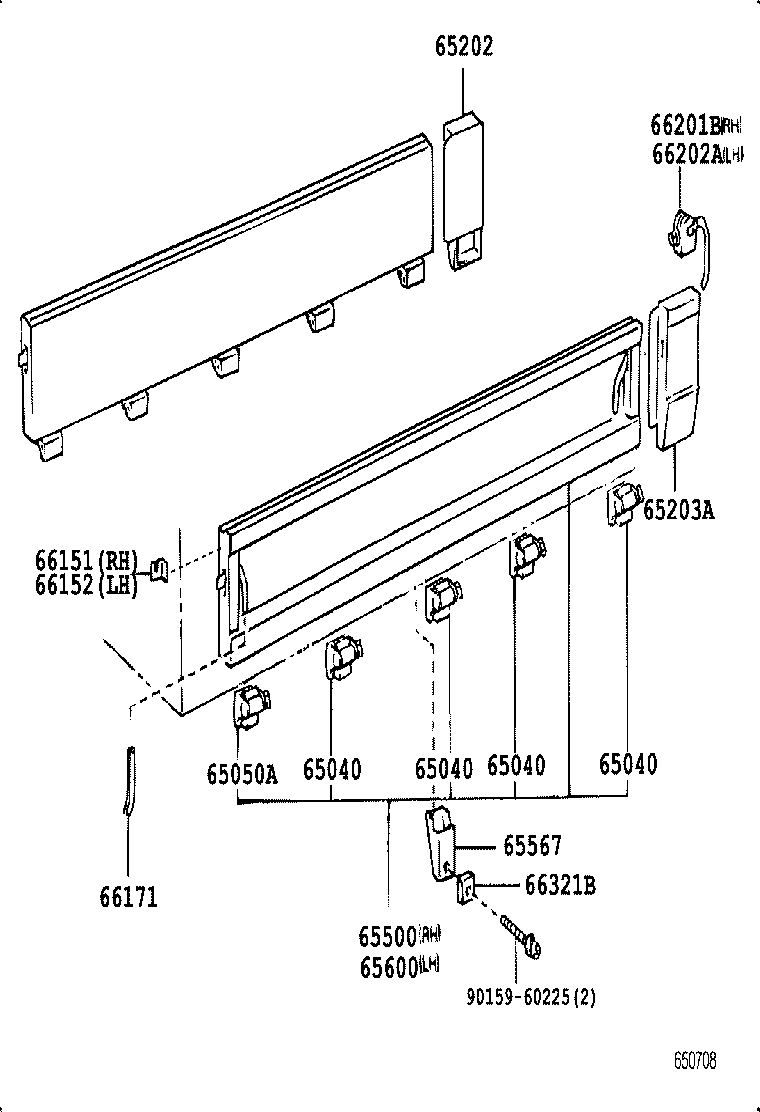 Rear Body Side Panel