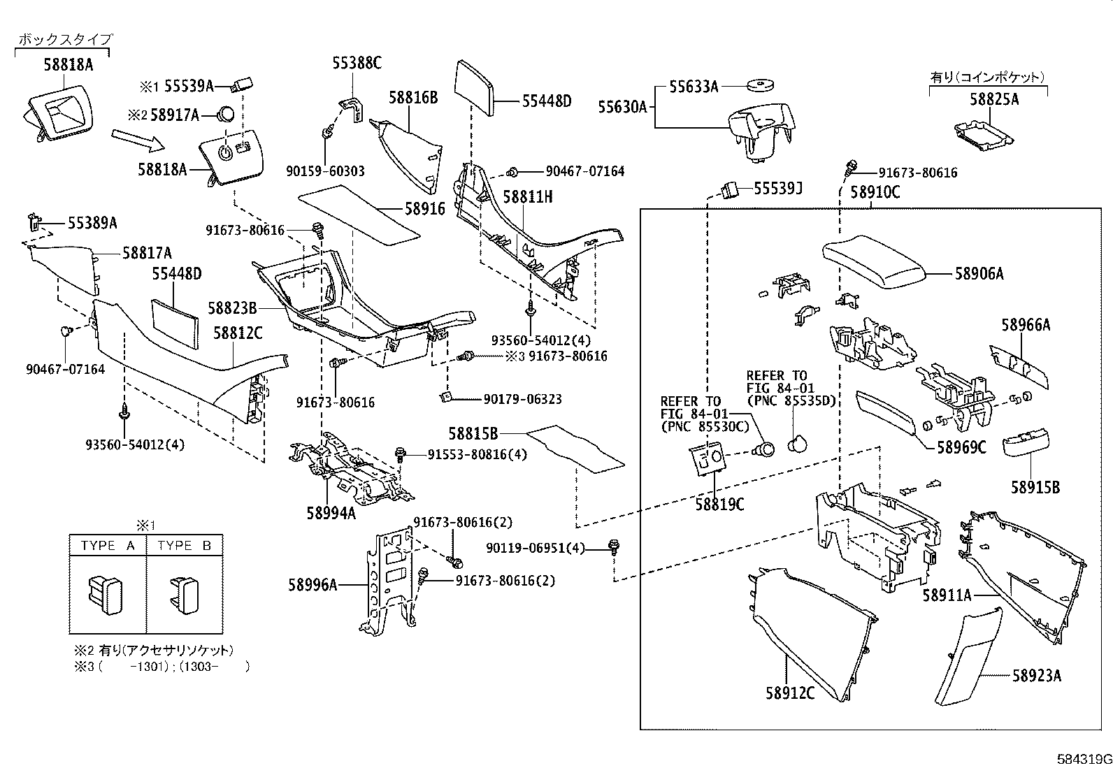 Console Box & Bracket