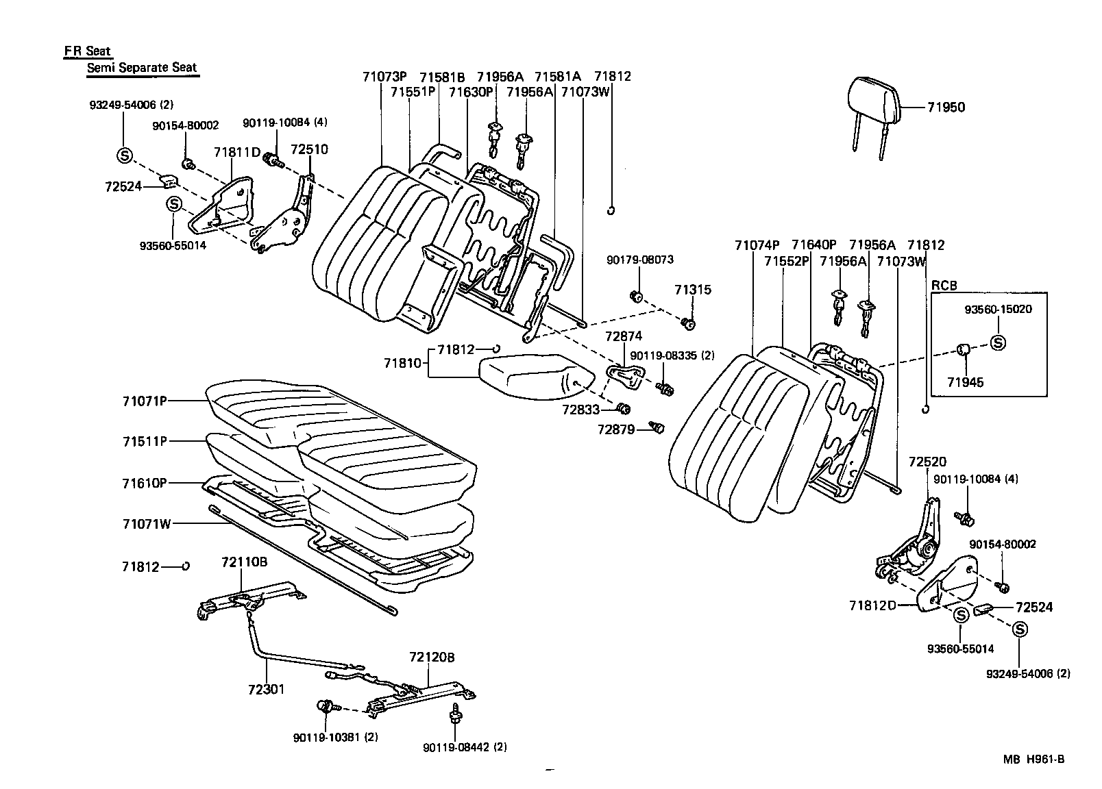 Seat & Seat Track
