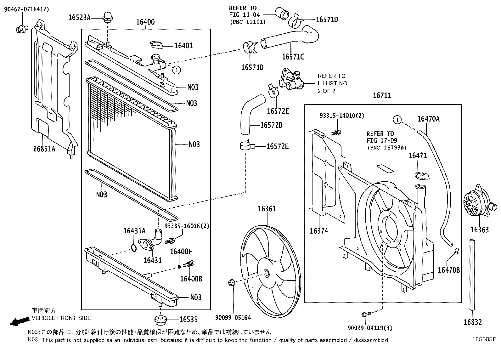 Radiator Water Outlet