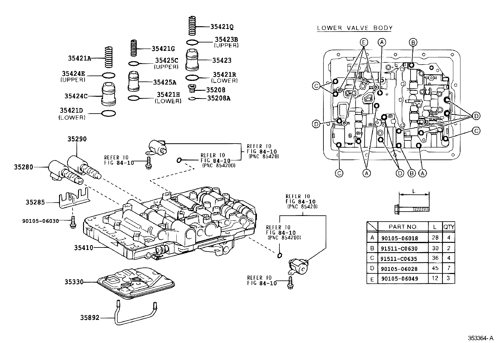 Valve Body Oil Strainer