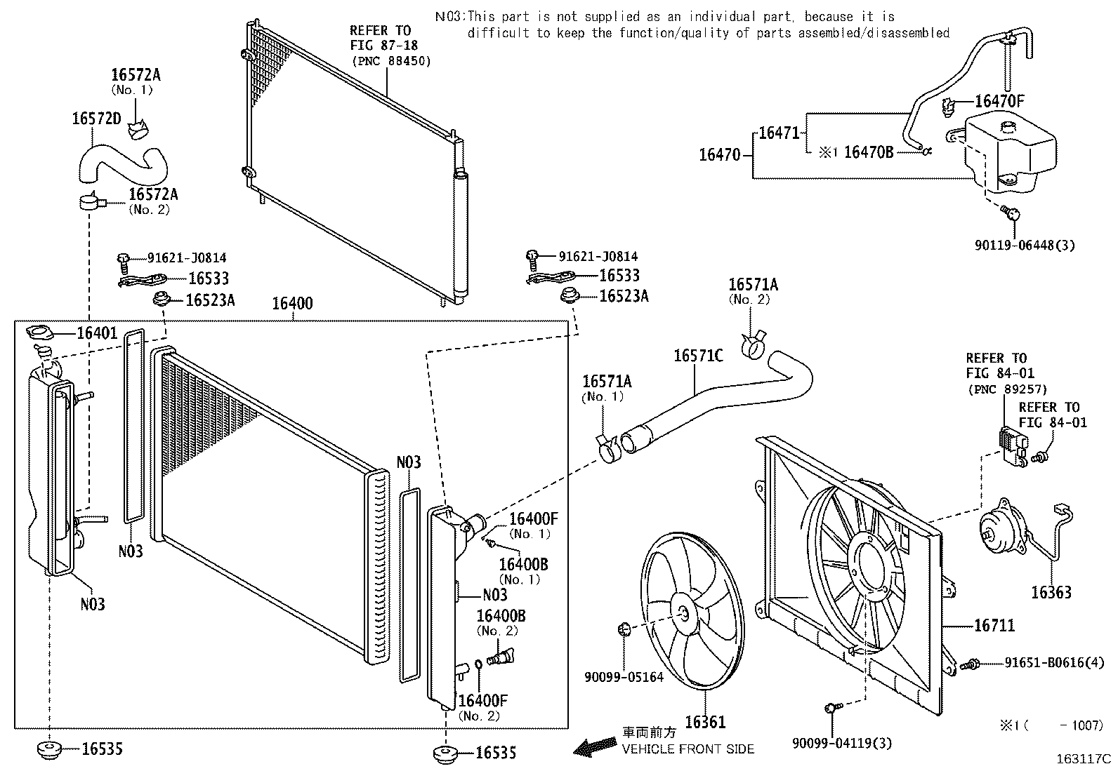 Radiator Water Outlet