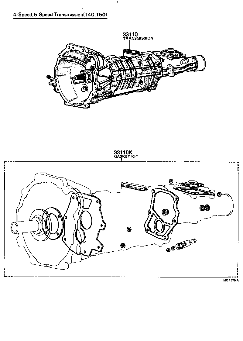 Transaxle Or Transmission Assy & Gasket Kit