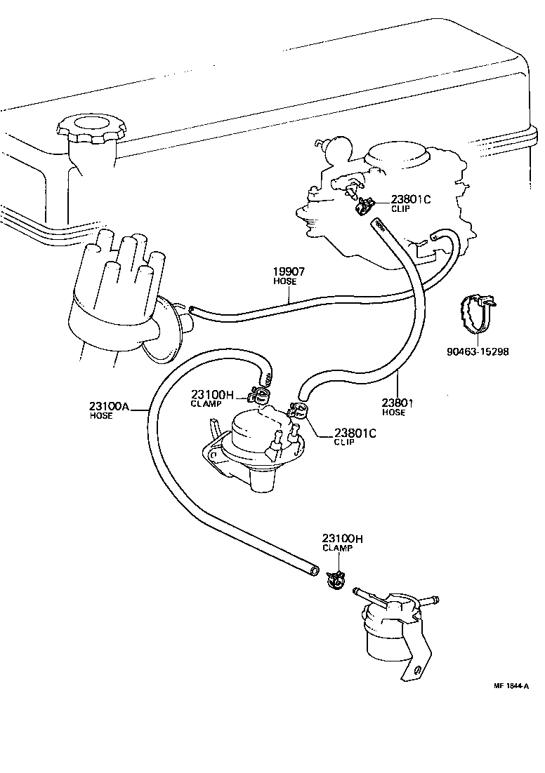 Fuel Pipe Clamp