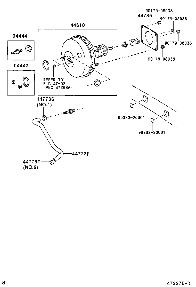 Brake Booster & Vacuum Tube