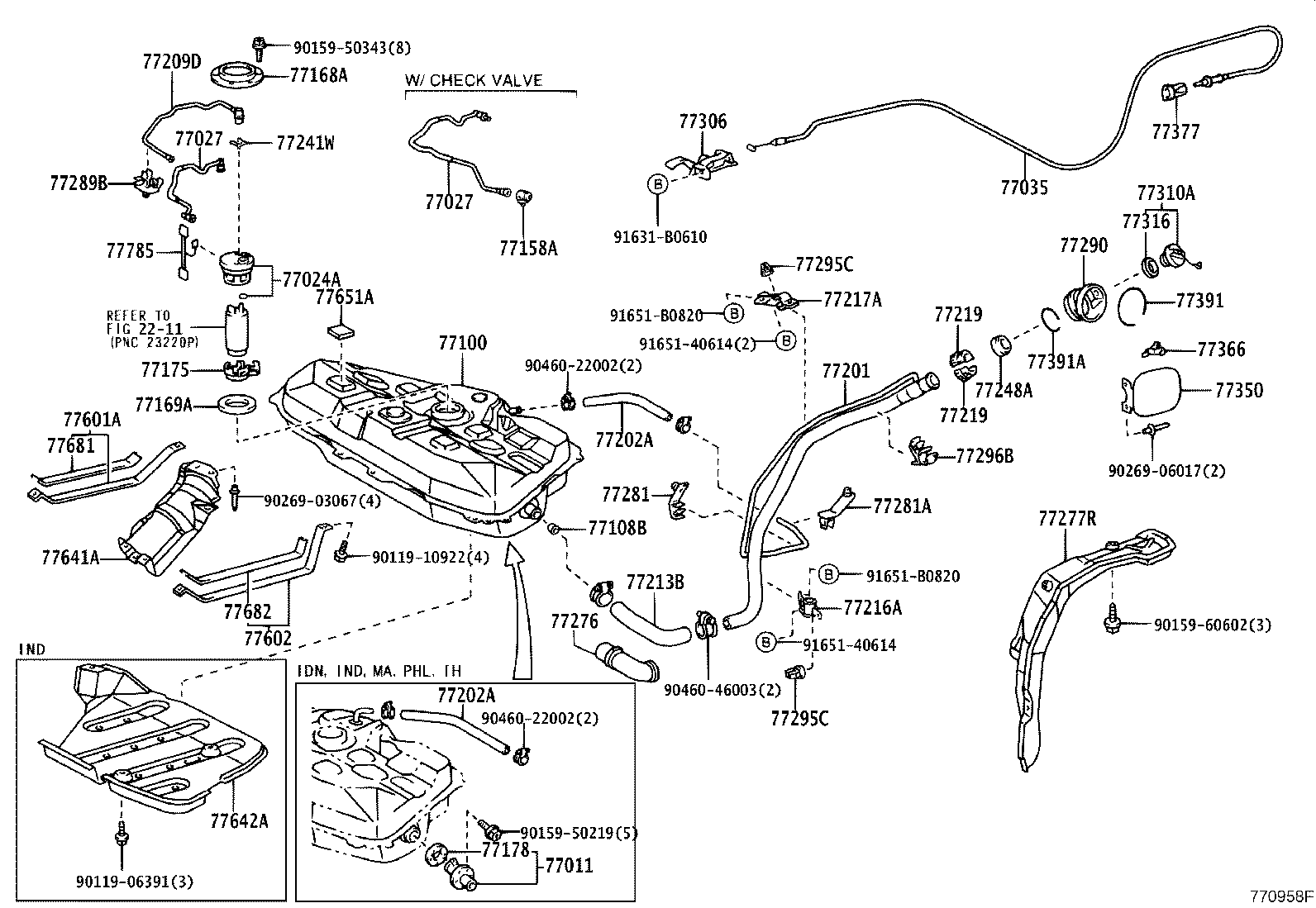 Fuel Tank & Tube