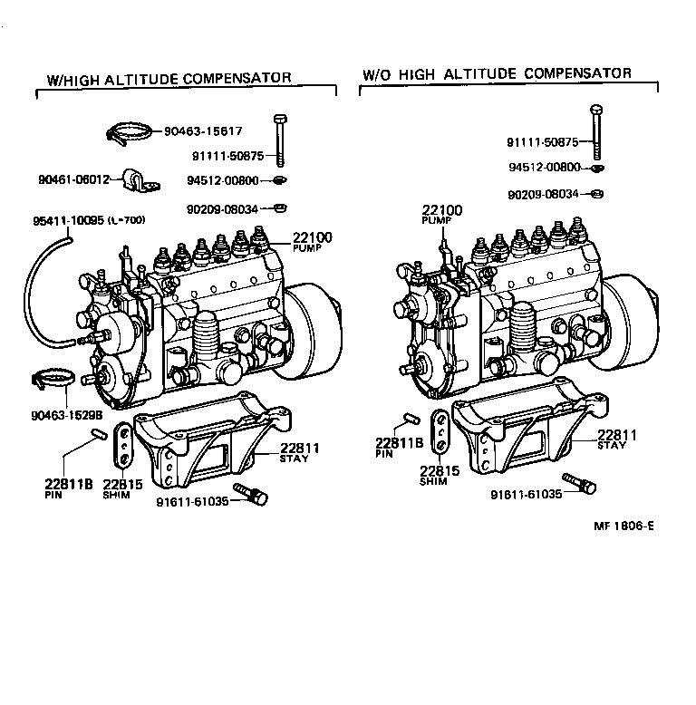 Injection Pump Assembly