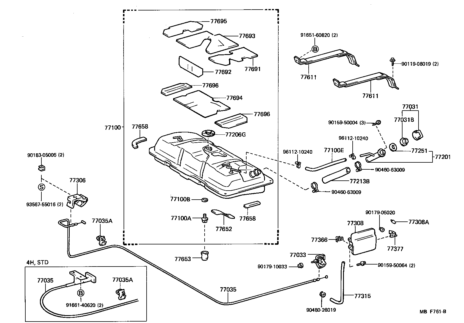 Fuel Tank & Tube