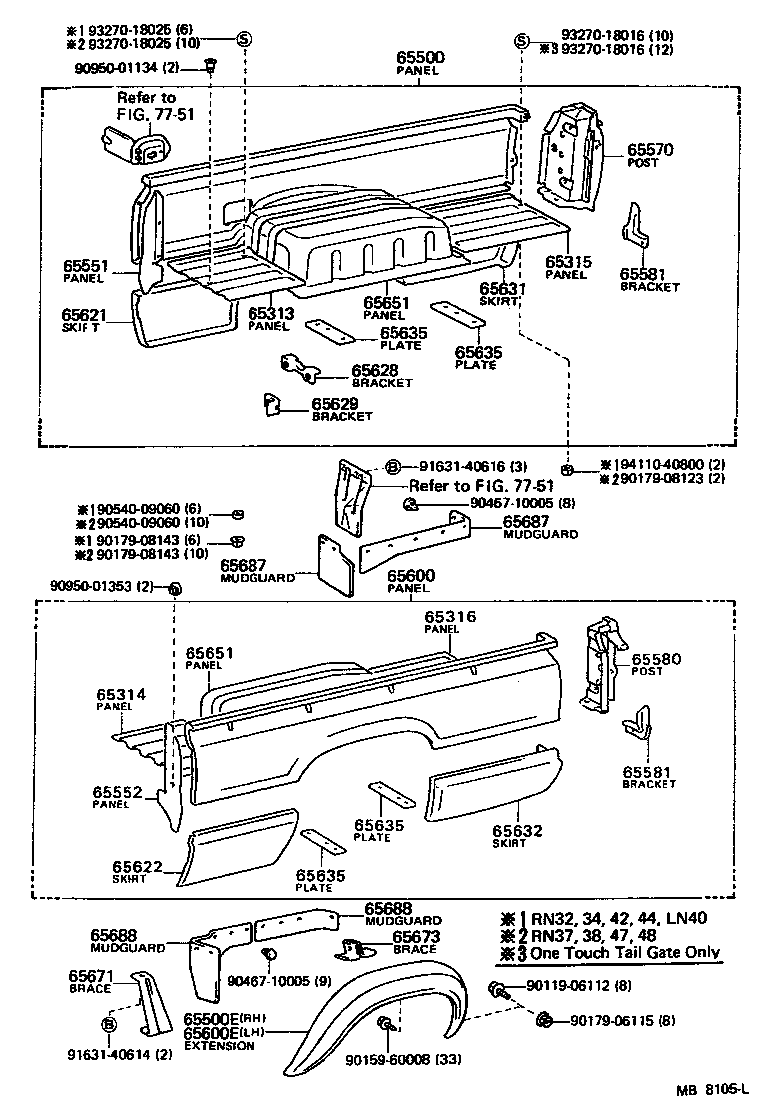 Rear Body Side Panel