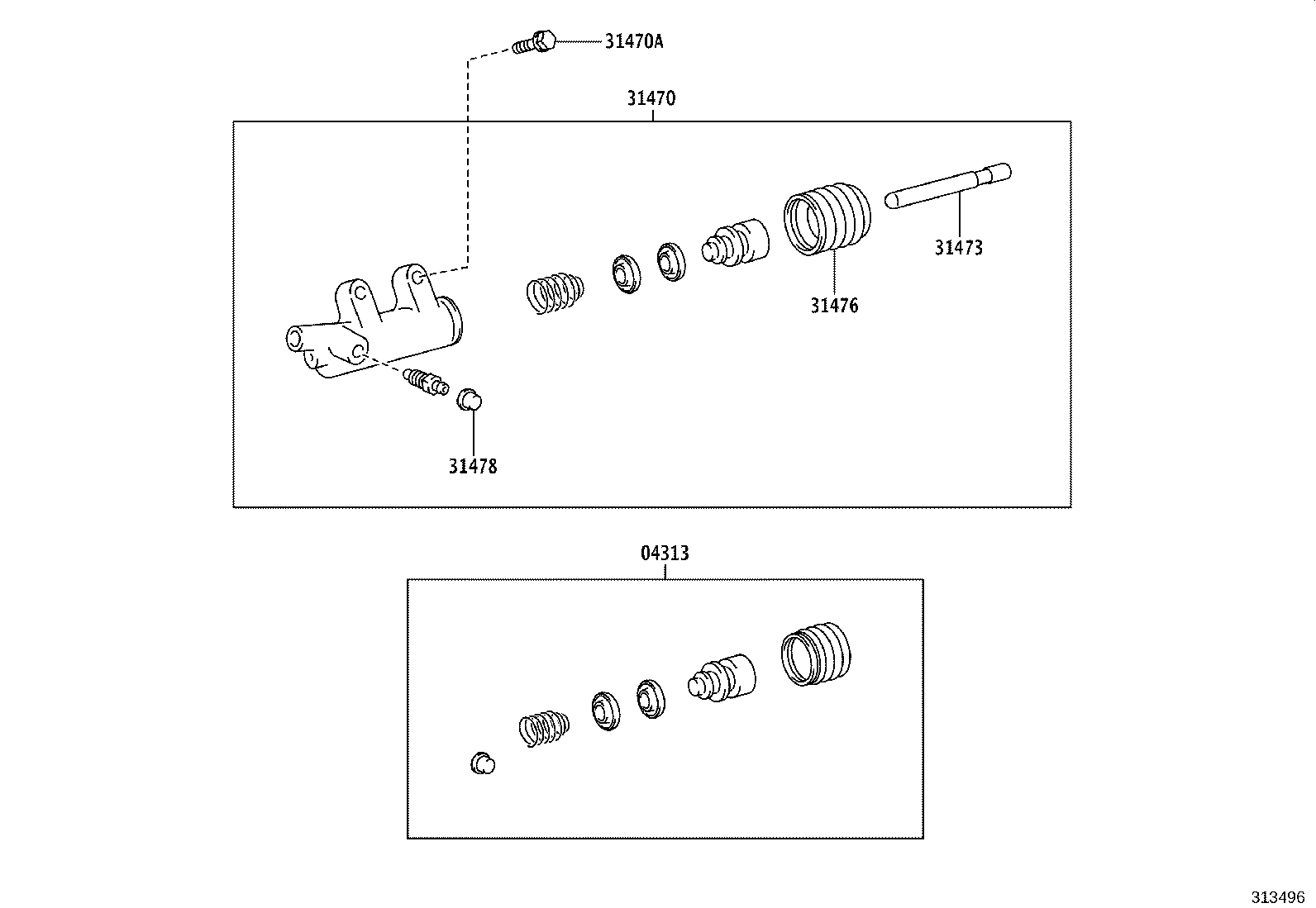 Clutch Release Cylinder