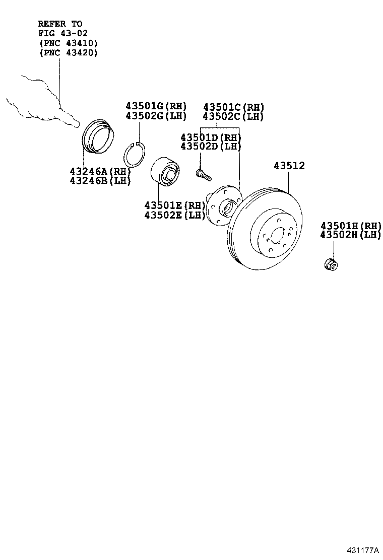 Front Axle Hub