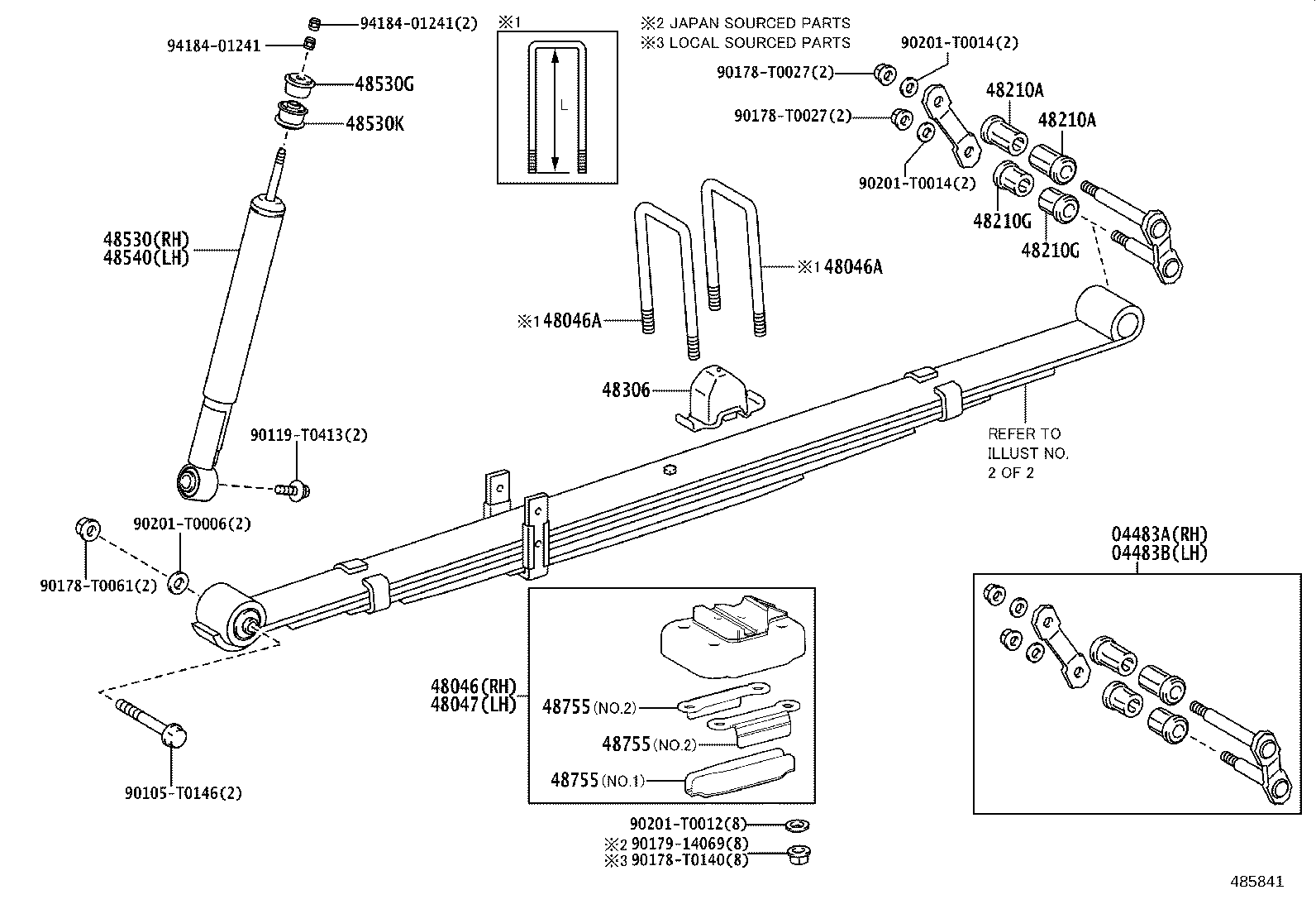 Resorte trasero y amortiguador