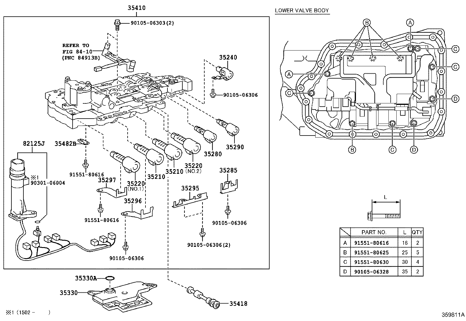 Valve Body Oil Strainer