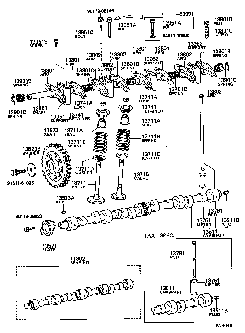 Camshaft & Valve