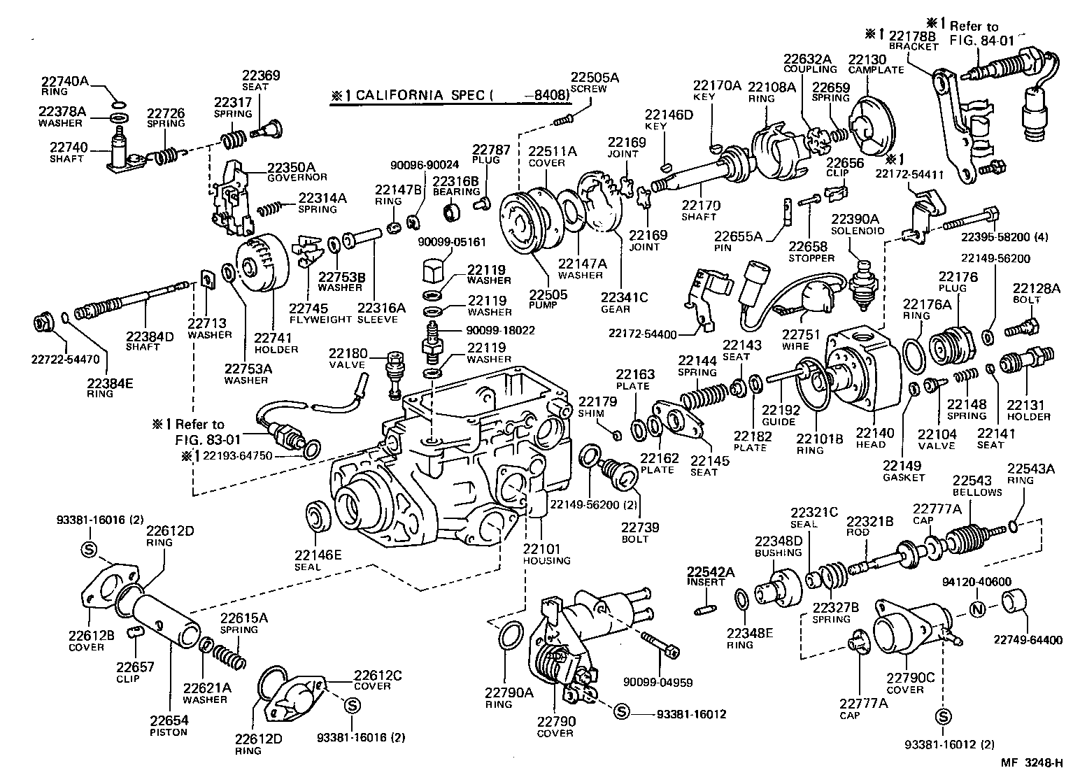 Injection Pump Body