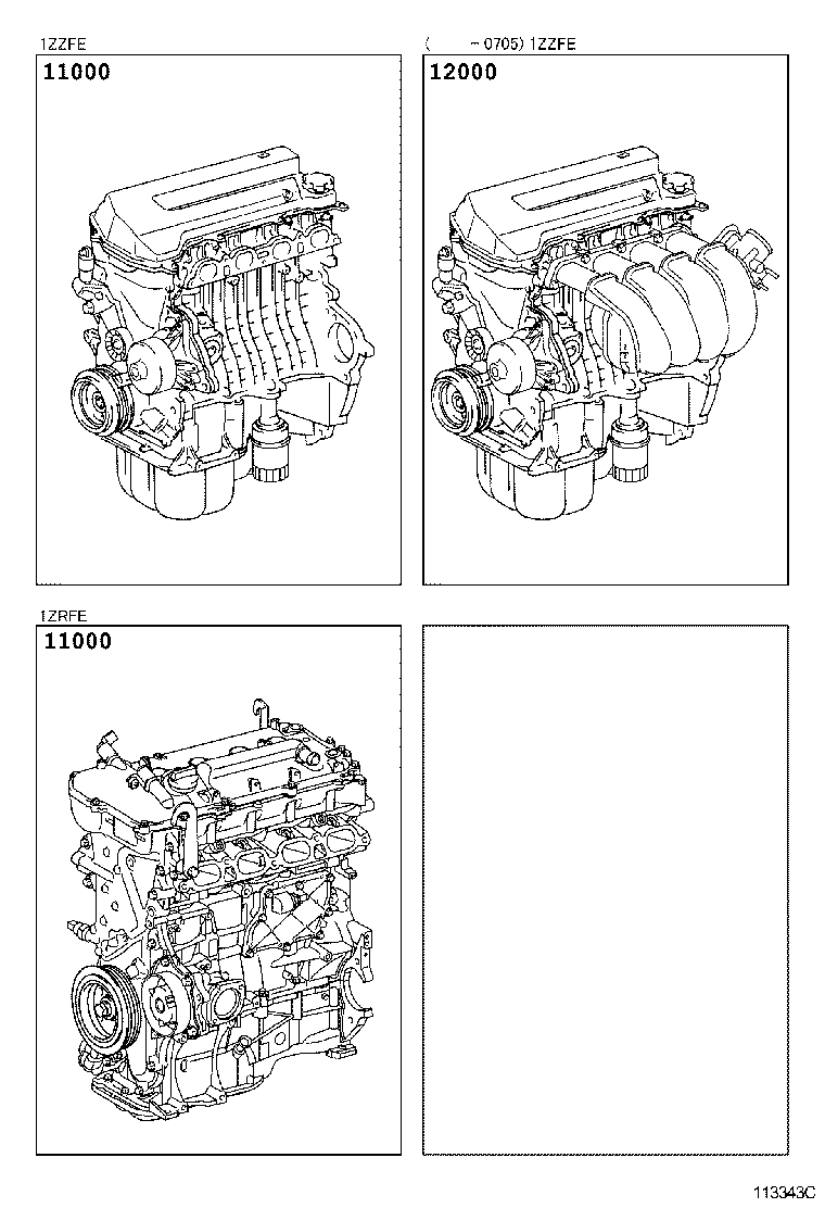 Partial Engine Assembly