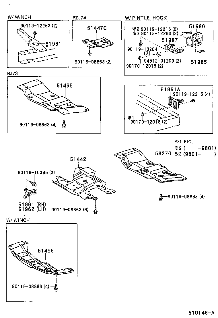 Suspension Crossmember & Under Cover