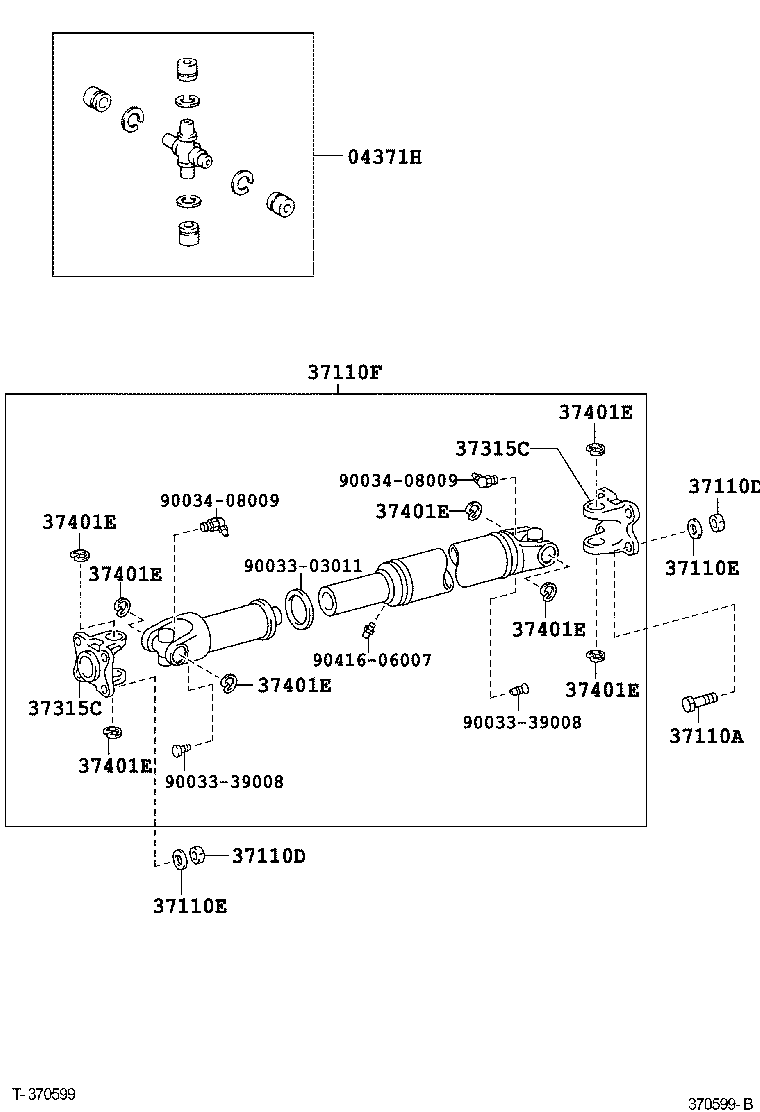 Propeller Shaft & Universal Joint