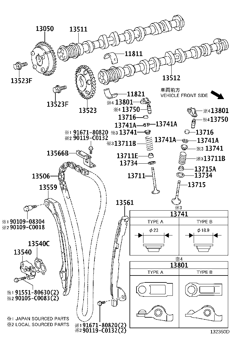 Camshaft & Valve