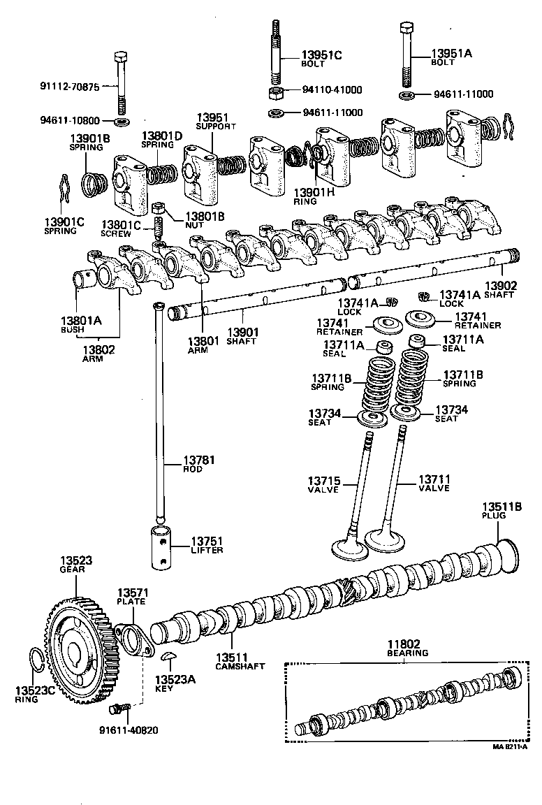 Camshaft & Valve