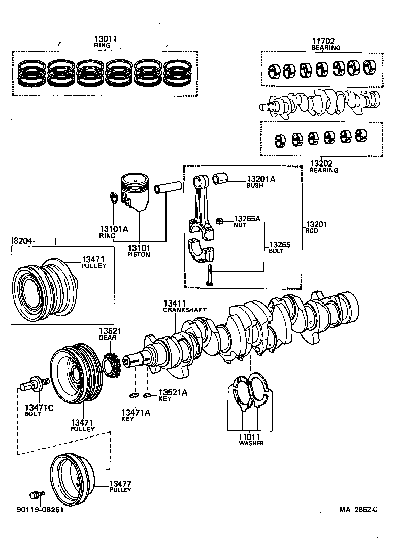 Crankshaft & Piston