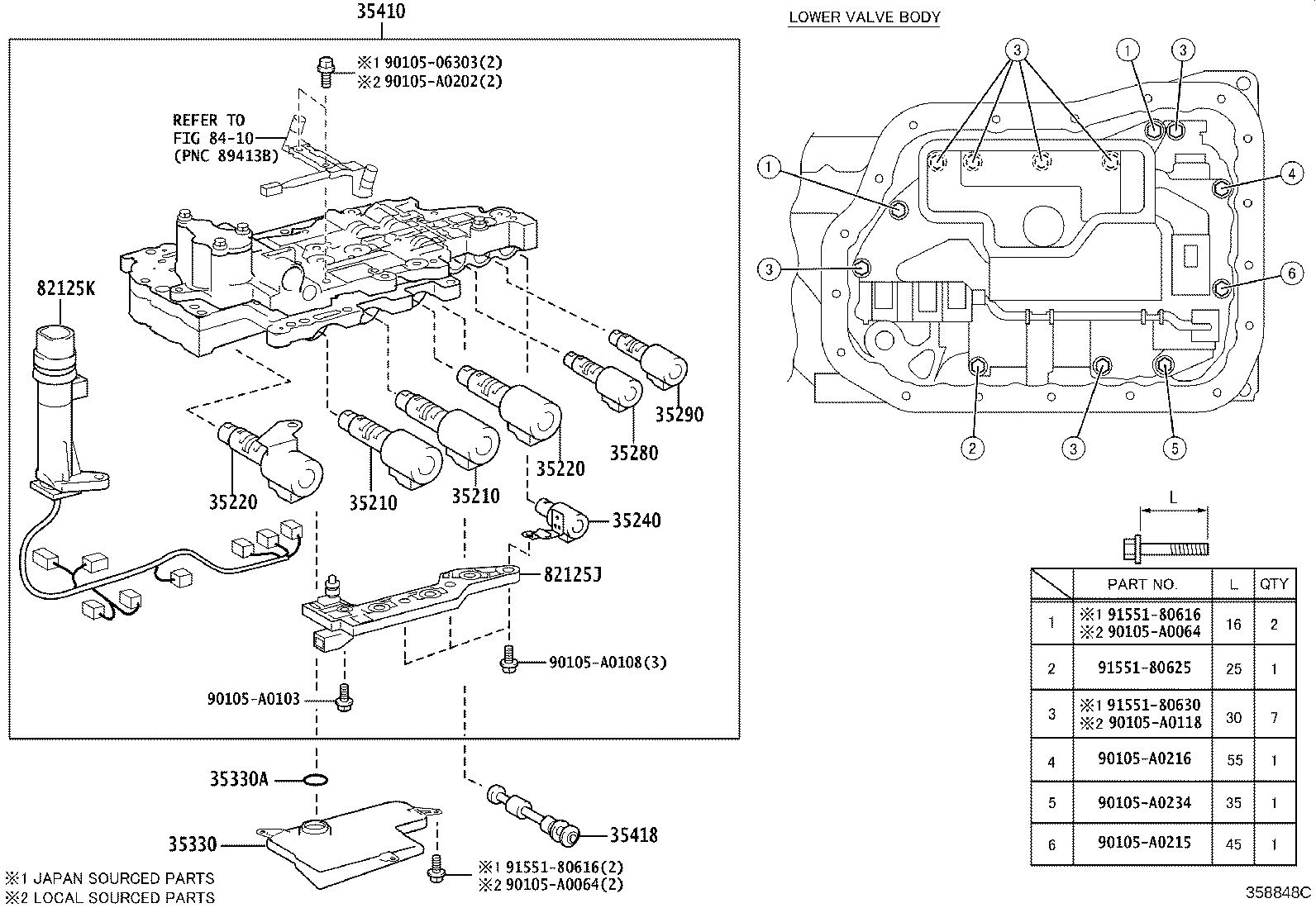 Valve Body Oil Strainer
