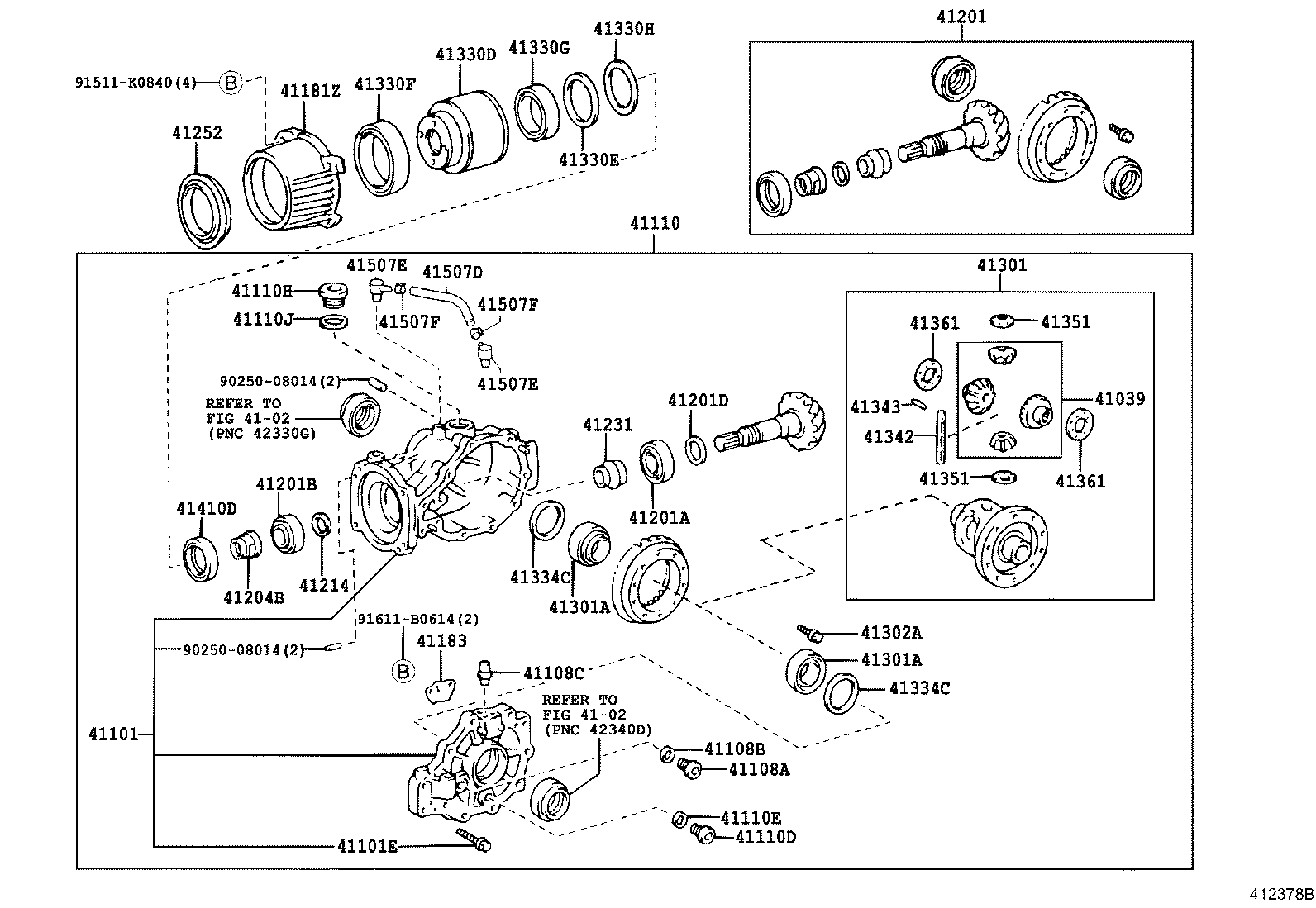 Rear Axle Housing Differential