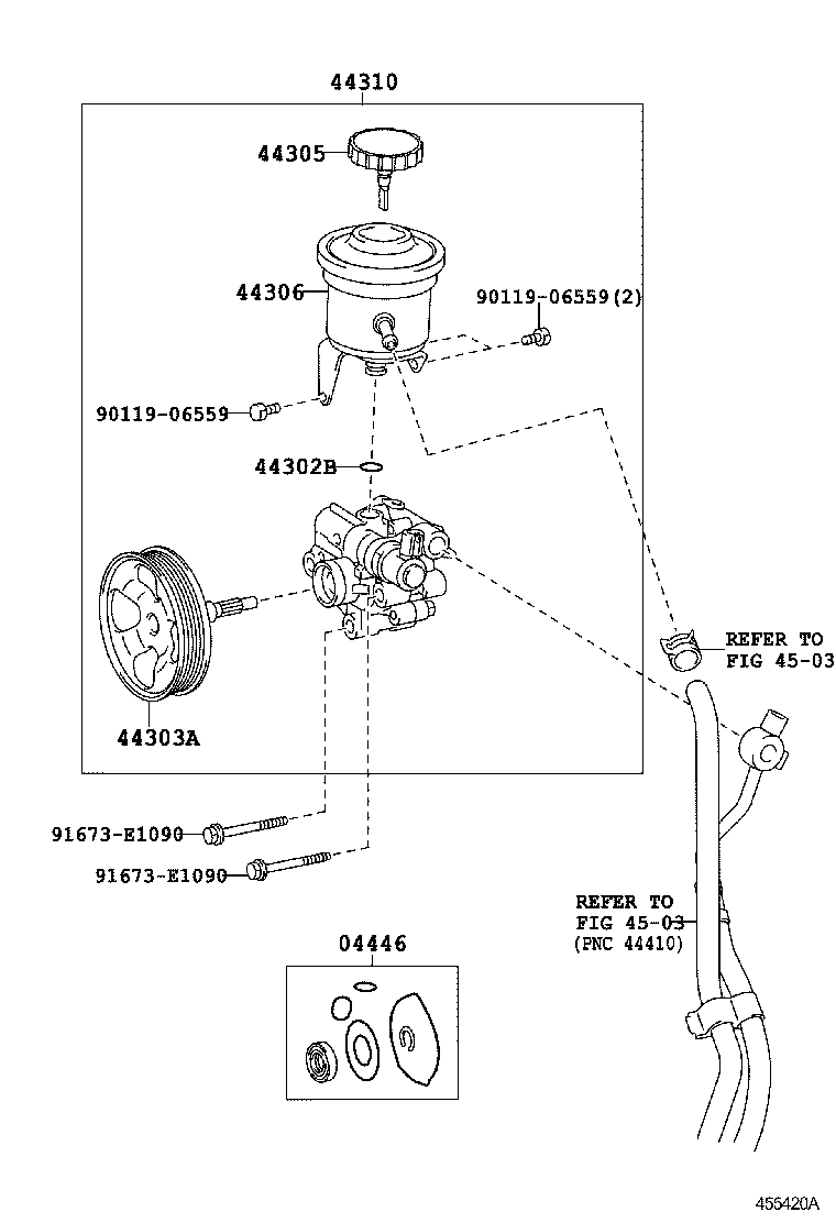 Vane Pump & Reservoir