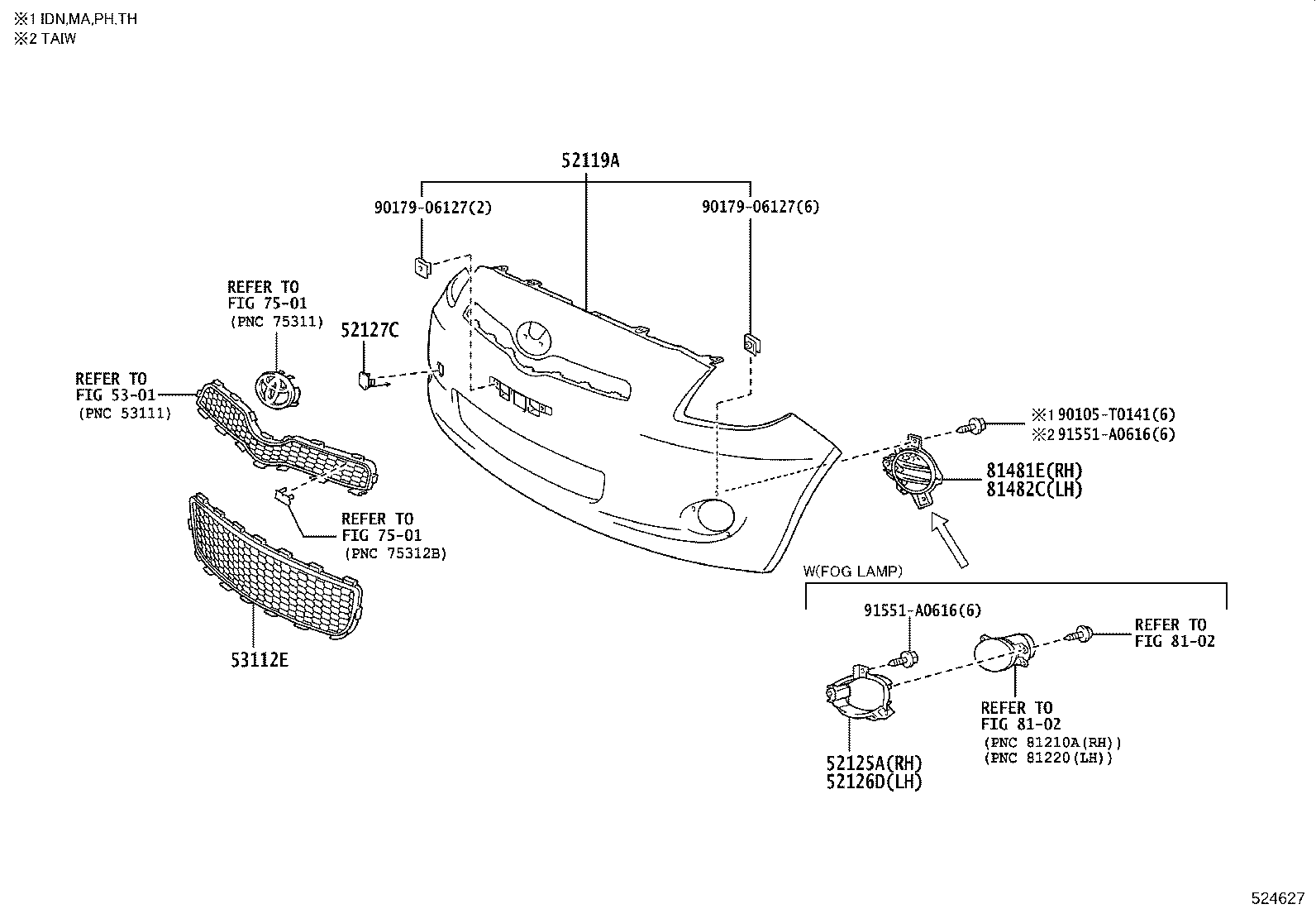 Front Bumper Bumper Stay