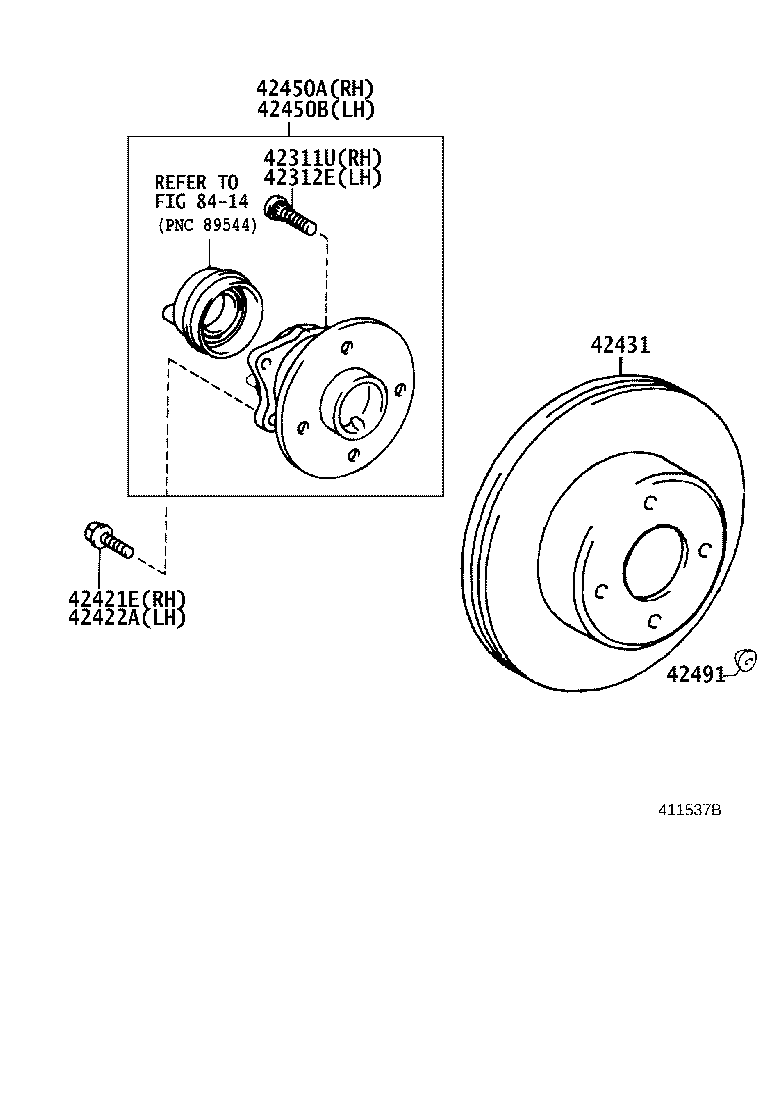 Rear Axle Shaft Hub