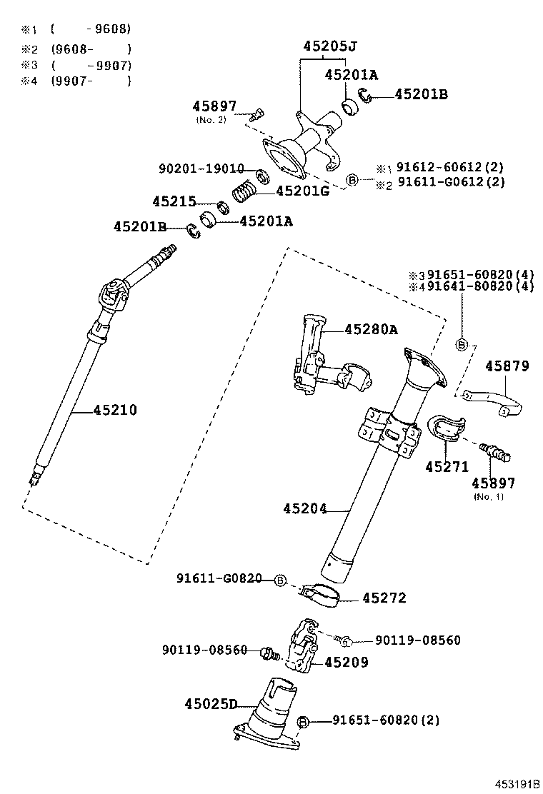 Steering Column & Shaft