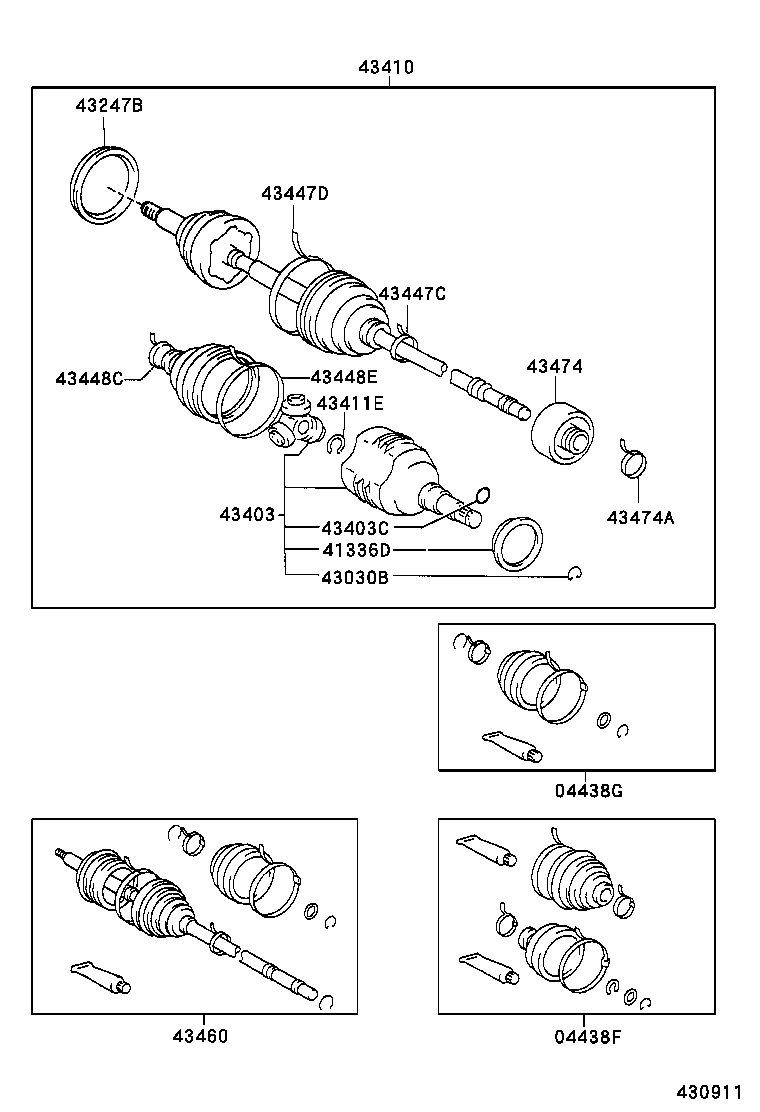 Front Drive Shaft