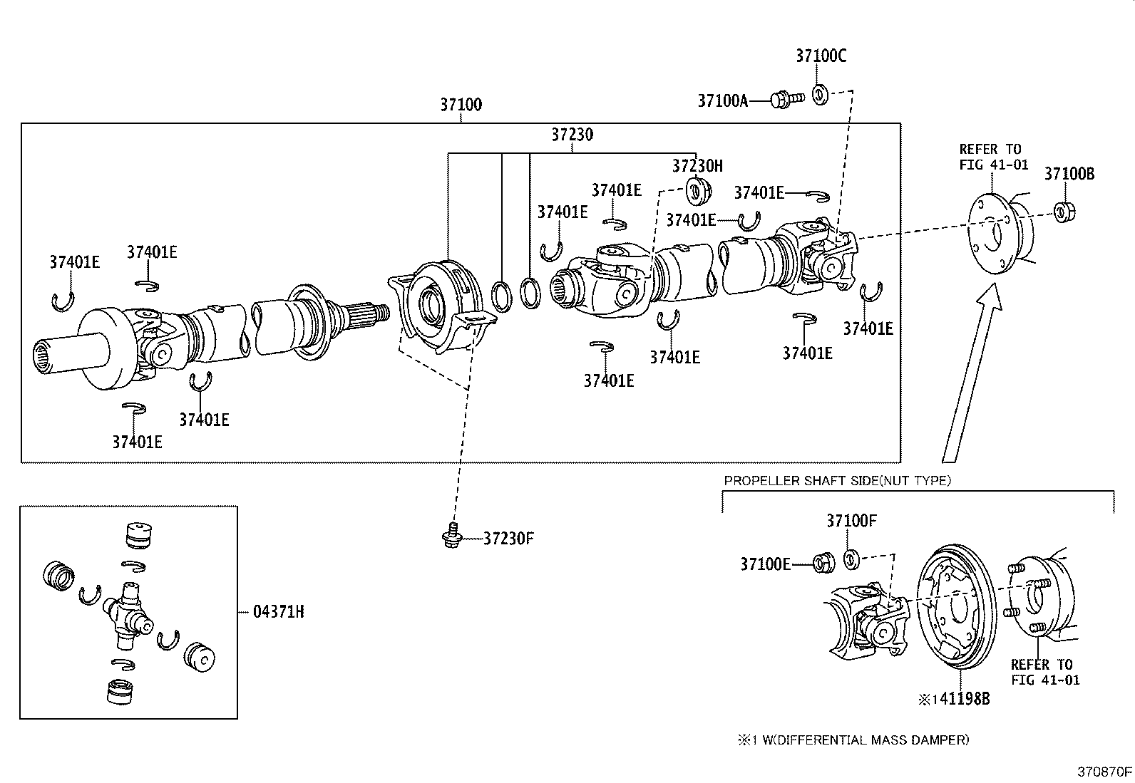 Propeller Shaft & Universal Joint
