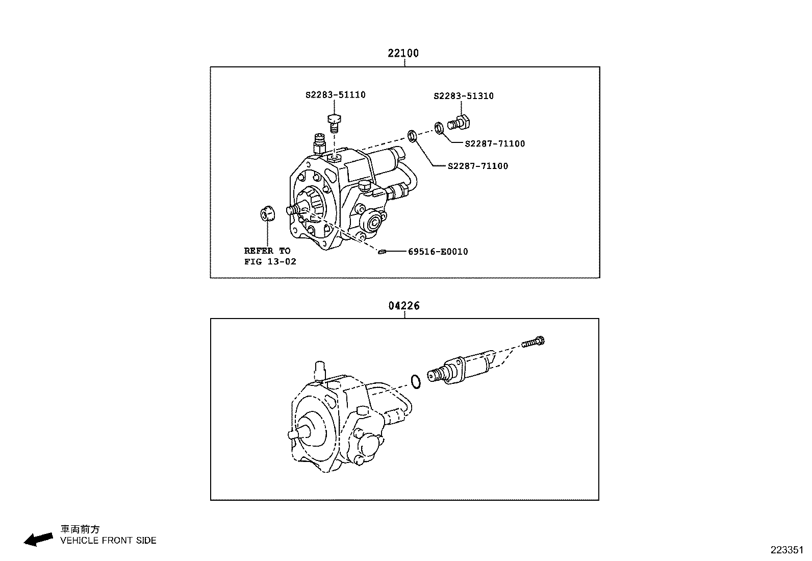 Injection Pump Assembly
