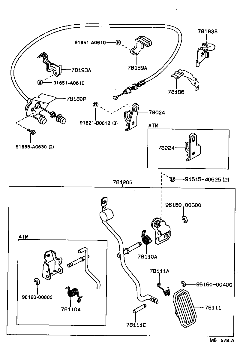 Enlace del acelerador