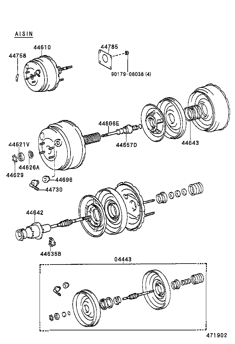 Brake Booster & Vacuum Tube
