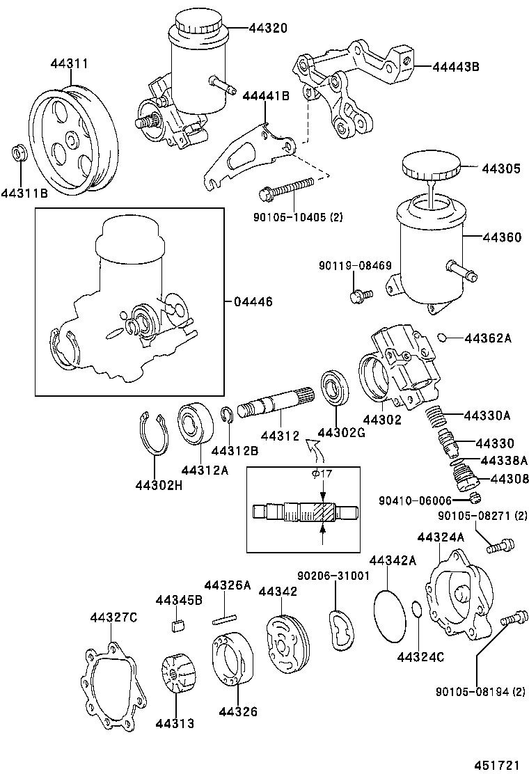 Vane Pump & Reservoir